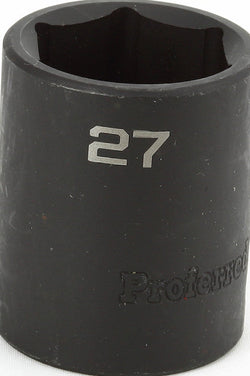 1/2" Drive Metric 6 Point Impact Sockets