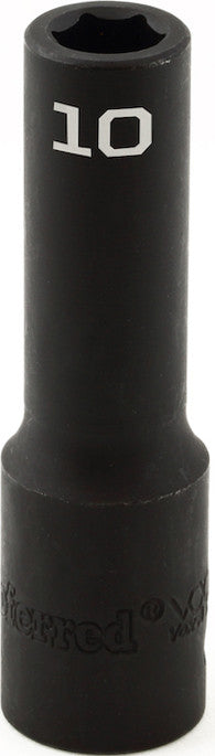 1/2" Drive Metric 6 Point Impact Sockets