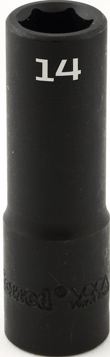 1/2" Drive Metric 6 Point Impact Sockets