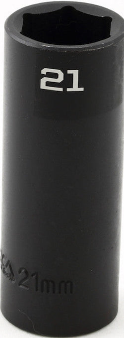 1/2" Drive Metric 6 Point Impact Sockets