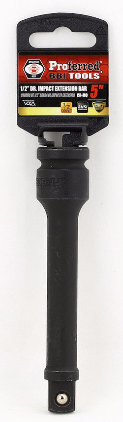 1/2" Socket Drive Extension Bar -  Standard & Impact