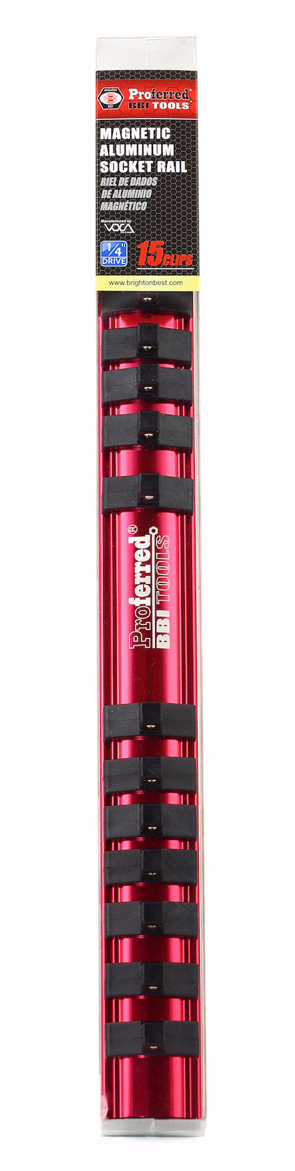 Aluminum Socket Storage Rail