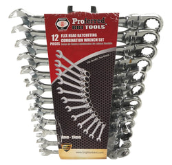 Flex Ratcheting Wrench Set - Metric