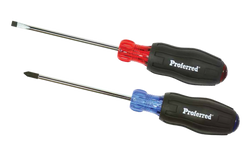 Acetate Cushion Grip Screwdriver - Phillips & Slotted