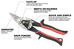 Left Cut Aviation Snips