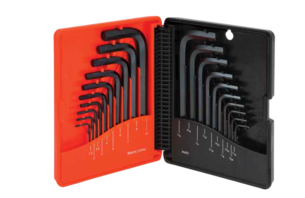 Short Arm Hex Key Set - 20 pc.
