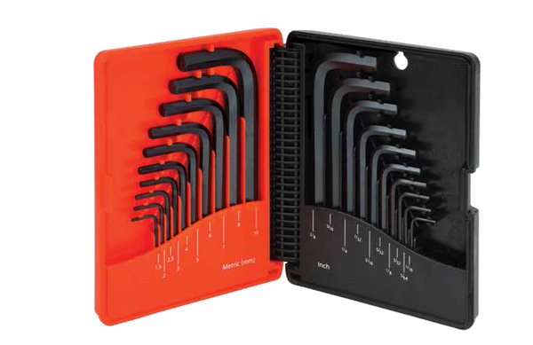 Short Arm Hex Key Set - 20 pc.